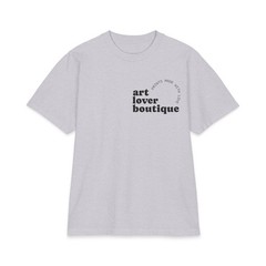 Art Lover Boutique logo T-Shirt, minimalist chest print
