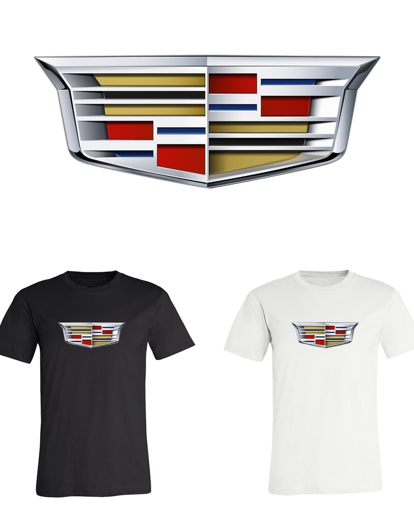 Cadillac Car Logo Men’s T-Shirt shirt Sizes S-6XL! Fast Ship!