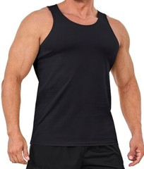 MENS Summer VEST 1-3 PACK PLAIN MEN GYM SPORT DAILY VESTS 100% COTTON S -5XL UK