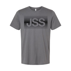 Christian Unisex Short Sleeve Graphic Tee With Halftone Logo Design For Church B