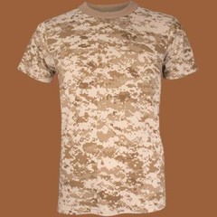 Digital Desert Camouflage T-Shirt Marine Corps Camo Pattern Combat Tee