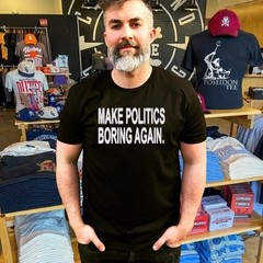 Make Politics Local Again 2026 Men Women T-shirt