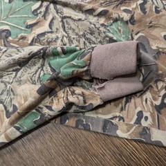 Vintage 90s Camo Pocket Longsleeve Single Stitch Longsleeve Tee Made In USA