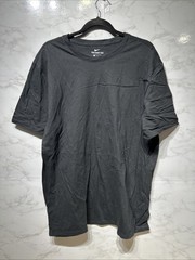 The Original Nike Core Tee Men’s Athletic Cut Short Sleeve Shirt Black Sz XL New