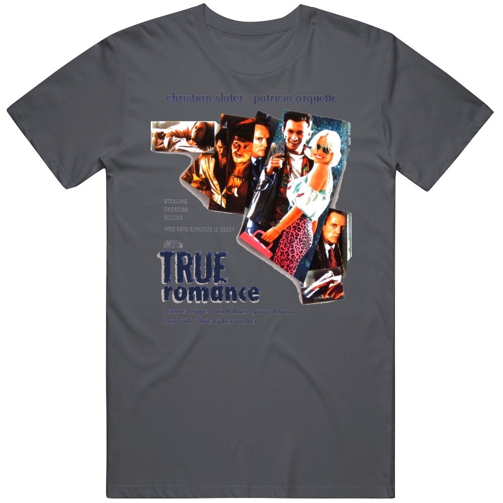 Retro 90’s True Romance Movie Poster Classic Movie Fan v2 T Shirt