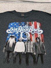 The Oak Ridge Boys Elvira Tour T-Shirt Gray Double-Sided Long Sleeve Mens XXL