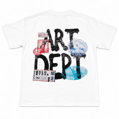 NYC Graphic Travel Stamp Tee White Medium – Urban Streetwear Shirt