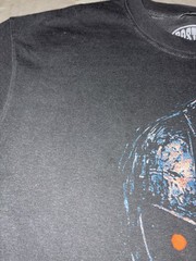 Post Malone Knight Tour Tee L Charcoal Big Ass Stadium Tour NEW *spots