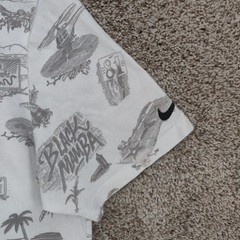 Nike Kobe Bryant Black Mamba Shirt Mens Medium Short Sleeve AOP All Over Print