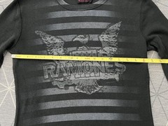 Ramones Long Sleeve T-Shirt Mens Small Black Punk Rock Band Tee