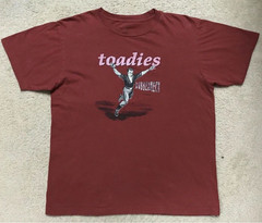 Toadies Band Rubberneck Tour Maroon T-Shirt 100% Cotton Unisex