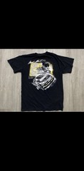 Checkered Flag Sports CFS Shirt Mark Martin Black Men’s Side Medium Men Mens