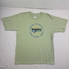 Vintage Discovery Channel Young Scientist Challenge T Shirt Adult Large 2004 Y2K
