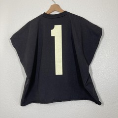 Yeezy Number 1 Box Tee Shirt Mens Black Large Sleeveless Kanye WestYZY