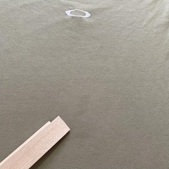 Oakley Shirt Mens Medium Olive Green Ellipse Cener Logo Tee Gorpcore Made USA