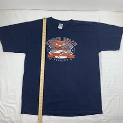 Vintage Venice Beach Florida T Shirt Adult XL Blue Classic Resort Travel Tourist
