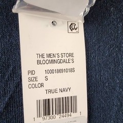 The Men’s Store at Bloomingdale’s Cashmere Blend Sweater Tee S True Navy S/S