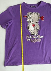 Roku Studio Men’s Teddy Bear Casual Short Sleeve T-Shirt Size 3XL