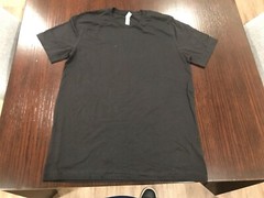 Unisex Black T-Shirts LOT OF 3 Gildan, District Bella Canvas, Size Large (Loc 9)