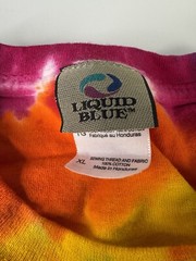 Liquid Blue 2005 The Beatles Yellow Submarine Tie Dye T-Shirt Size XL