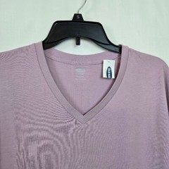 Old Navy Men’s Lavender Purple Short Sleeve V-Neck Business Casual Tee XXL New