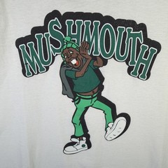 Vintage Fat Albert Shirt Mens XL White 90s USA Mushmouth Cartoon Rare Parody USA