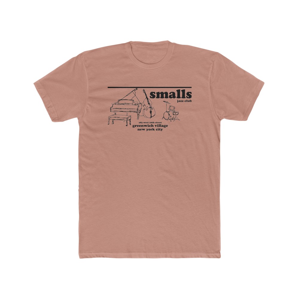 Small’s Jazz Club NYC Jazz Restaurant Cotton Crew Tee