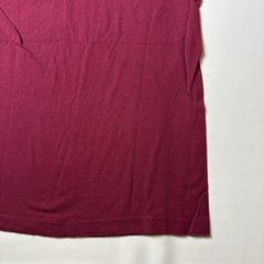 VTG BVD Shirt Mens Large Maroon Pocket Crewneck USA Single Stitch Selvedge