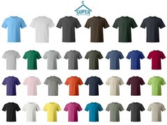 Hanes Beefy-T 6.1 oz. Cotton T-Shirt 5180 All Colors Unisex T Shirt