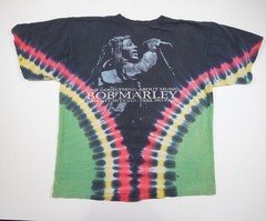 Vintage Bob Marley Shirt Mens XLarge Reggae Tee Music Rasta Zion Single Stitch