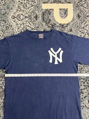 Vintage Majestic Cooperstown Collection Yankees Mantle 7 T Shirt Mens L