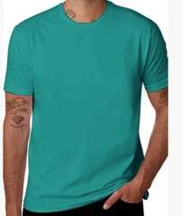 Mens CottonT Shirts Plain Short Sleeve Tee Cotton