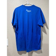 St Louis Blues NHL Hockey T-Shirt Mens Blue Short Sleeve Graphic Tee Ameren Logo
