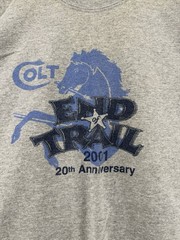 Vintage Colt End of Trail Shirt Mens L Cowboy Action Shooting SASS USA