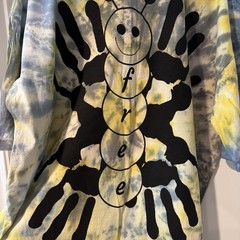 Tie Dye Online Ceramics Long Sleeve T Shirt New Size XXL Butterfly