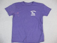 Solid Purple T-Shirt Men’s Cajun Culture White Logo No Tags Soft Material