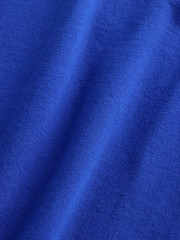 NWT GAP Everyday Soft Long-Sleeve Tee Shirt T-Shirt 100% cotton Royal Blue Men M