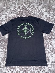 NWT Billabong Adventure Division Short Sleeve T-Shirt Black Men’s Size M. A6