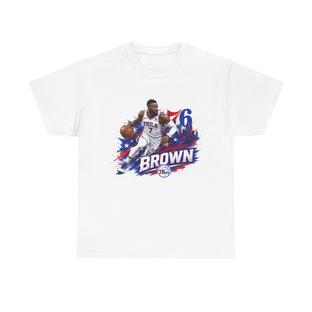 Jaylen Brown Basketball Player Tee Unisex Philadelphia
