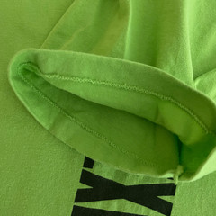 Vintage Hanes Beefy T Mens Shirt XL Green Single Stitch Tokyo Express 1991