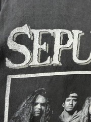 Vintage Sepultura Shirt Large Beneath The Remains 90s Death Metal