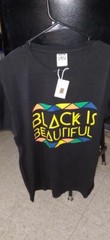 48 Pcs Design black 100% Cotton short sleeve T shirt For Unisex