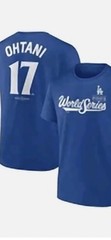 NWT Shohei Ohtani 2025 World Series MLB Players Association Shirt Mens Large