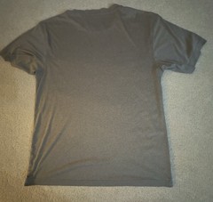 Notre Dame Shirt -Men’s size Large – Gray- Crew Neck Notre Dame College T-Shirt