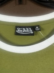 Von Dutch T Shirt Mens Medium Spellout Logo Graphic Streetwear NWT