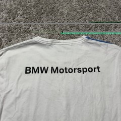 BMW Motorsport Shirt Adult Large White M3 M5 Car Graphic Racing Tee BMW Mens L