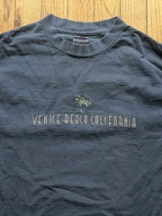 Vintage Venice Beach California Shirt Mens Medium Blue 90S Y2K Vacation Tee