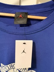 Nike Jordan Rare Air Distressed Shirt Deep Royal Blue IB3130-485 Men’s 3XL NWT