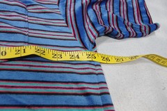 Vintage 90s Santana Striped Pocket T-Shirt Men’s L Acrylic Grunge Skater Surfer