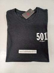LEVIS 501 GRAPHIC TEE SHIRT 224911241 BLACK MENS SIZE LARGE